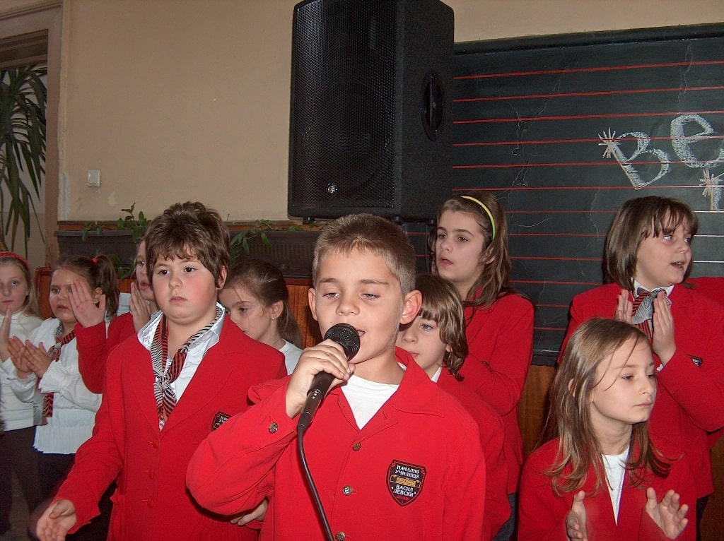 Коледа в училище - декември 2009-2
